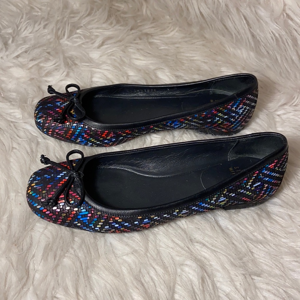 Stuart Weitzman Multi Color Ballet Flat - Picture 2 of 11